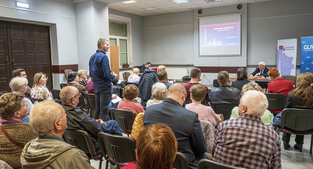 RozmawiaMY o dzielnicach! – spotkanie prezydenta z mieszkańcami dzielnic Zatorze i Baildona