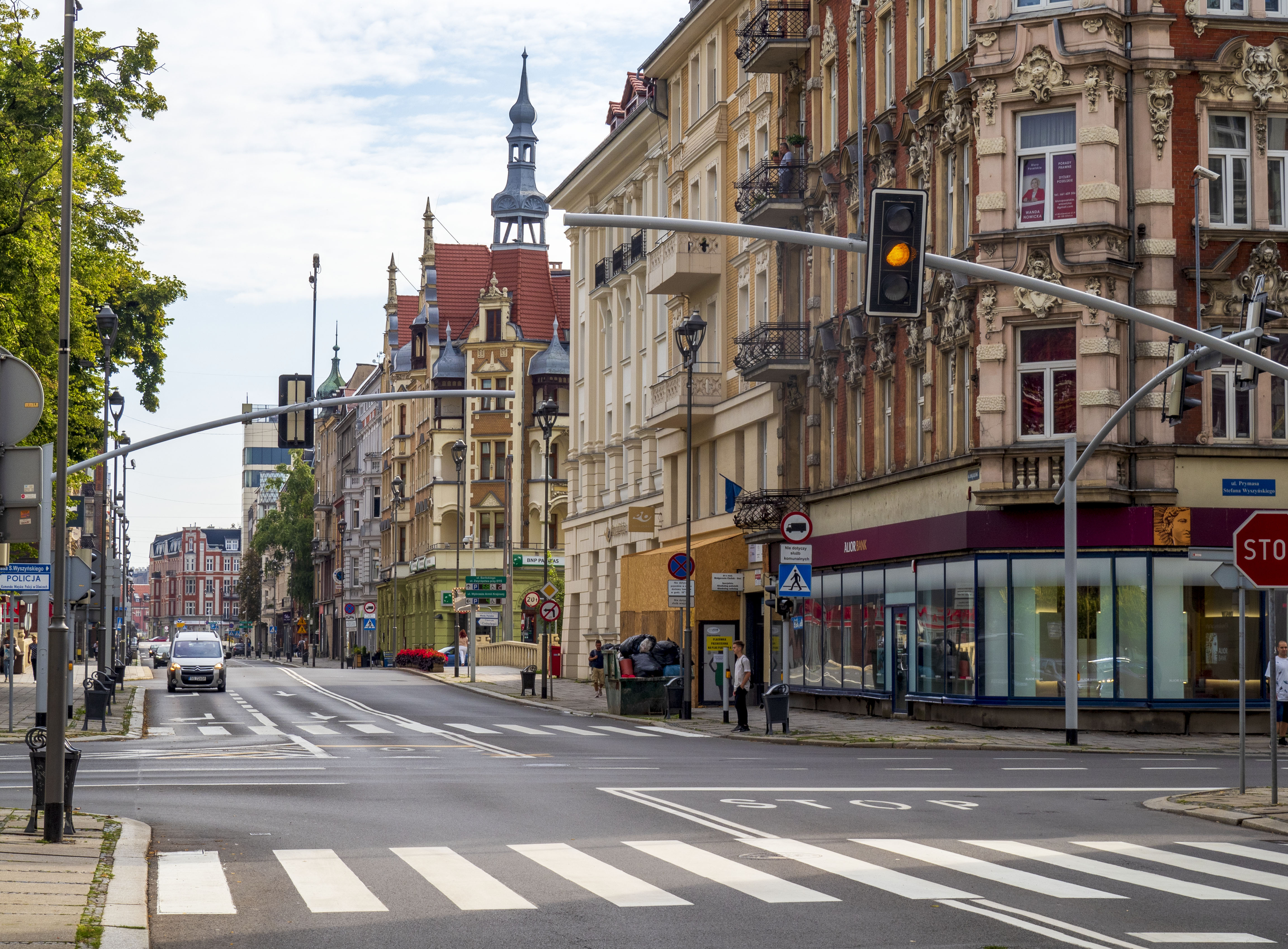 Zmiany na skrzyżowaniu ul. Zwycięstwa i Wyszyńskiego