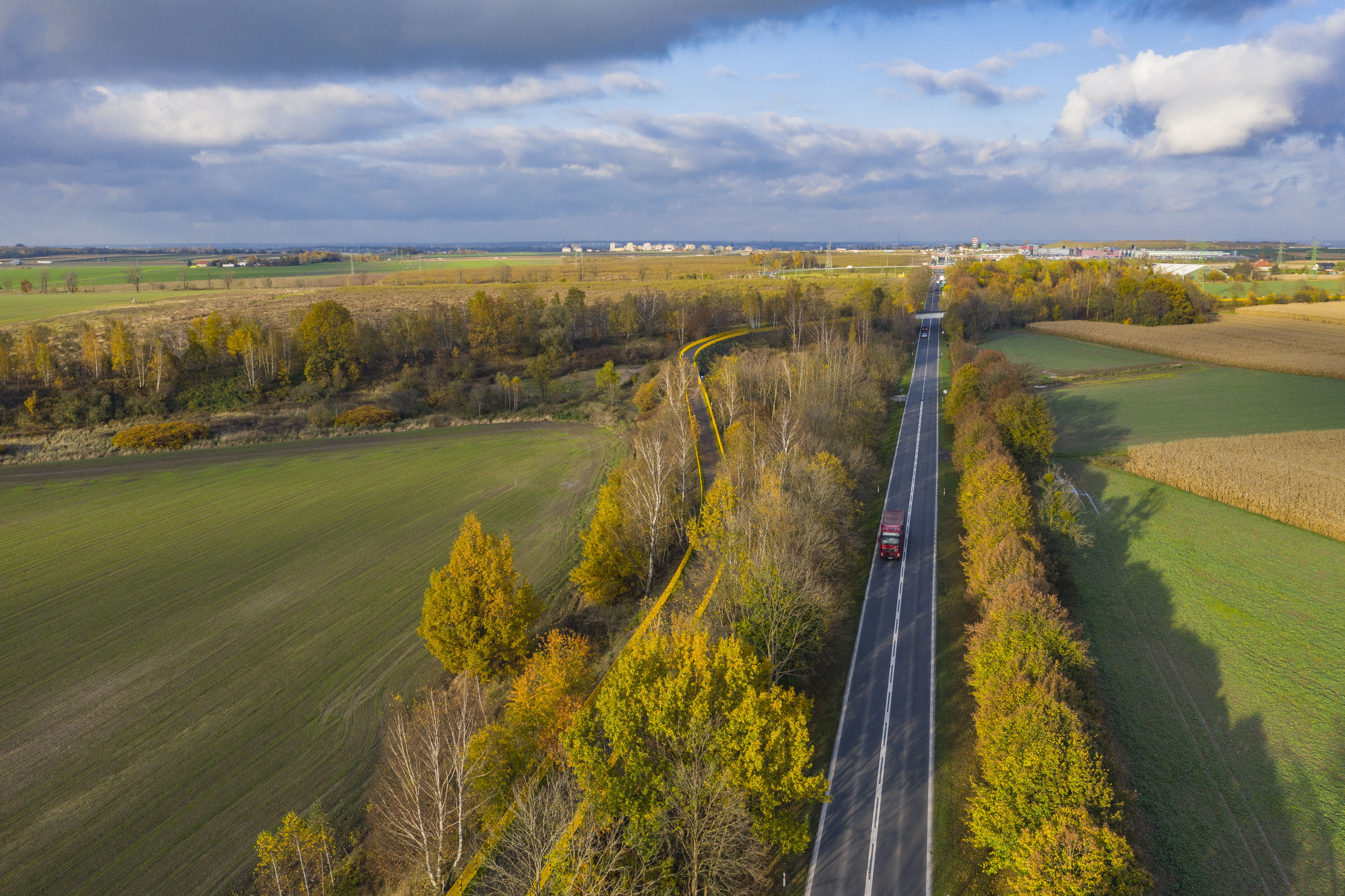 Trasa rowerowa wzdłuż kolejki wąskotorowej czasowo zamknięta