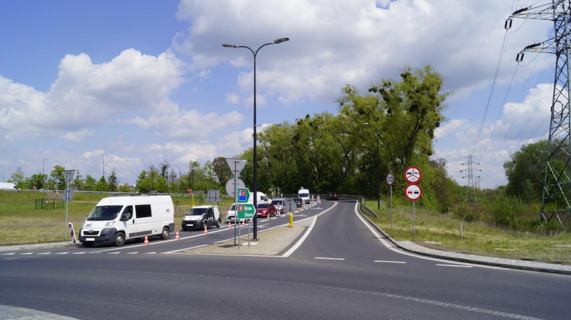 Łącznica gotowa przed czasem