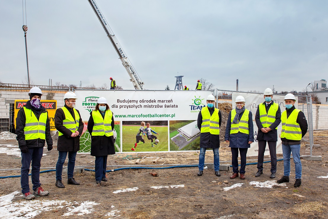 Marco buduje halę mistrzów świata