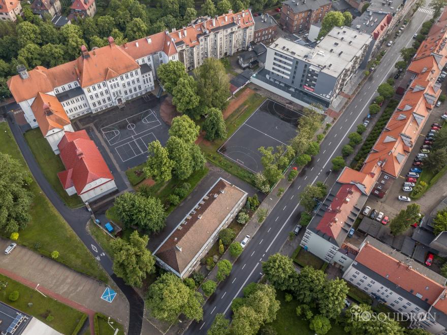 kompleks szkolny I LO w Gliwicach