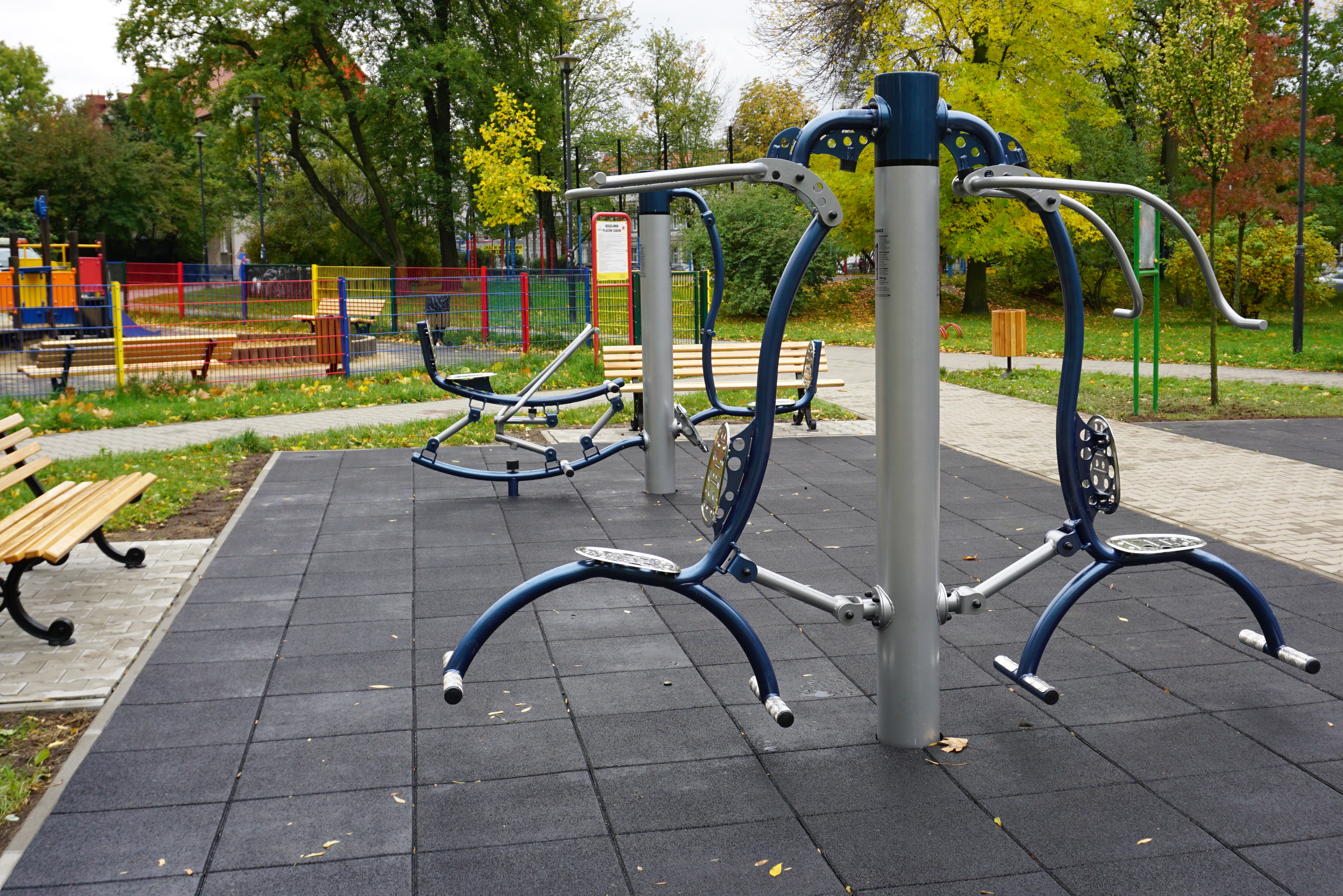 siłownia pod chmurką