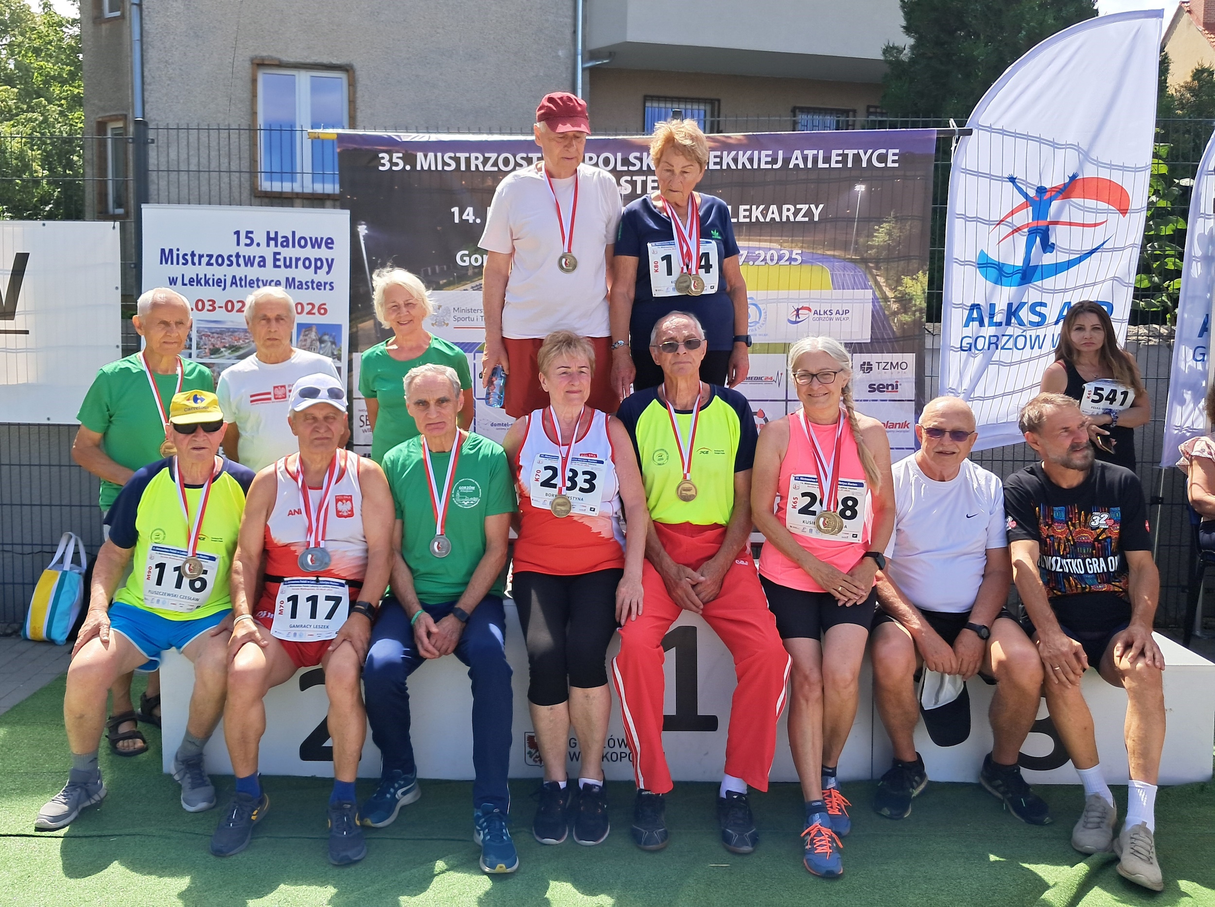 Seniorzy na podium