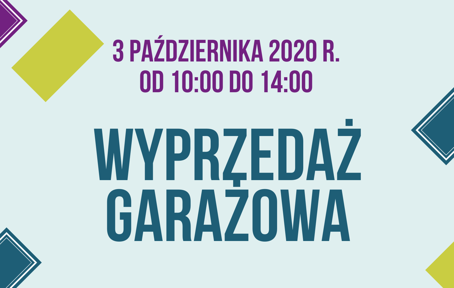 Wyprzedaż garażowa w Brzezince