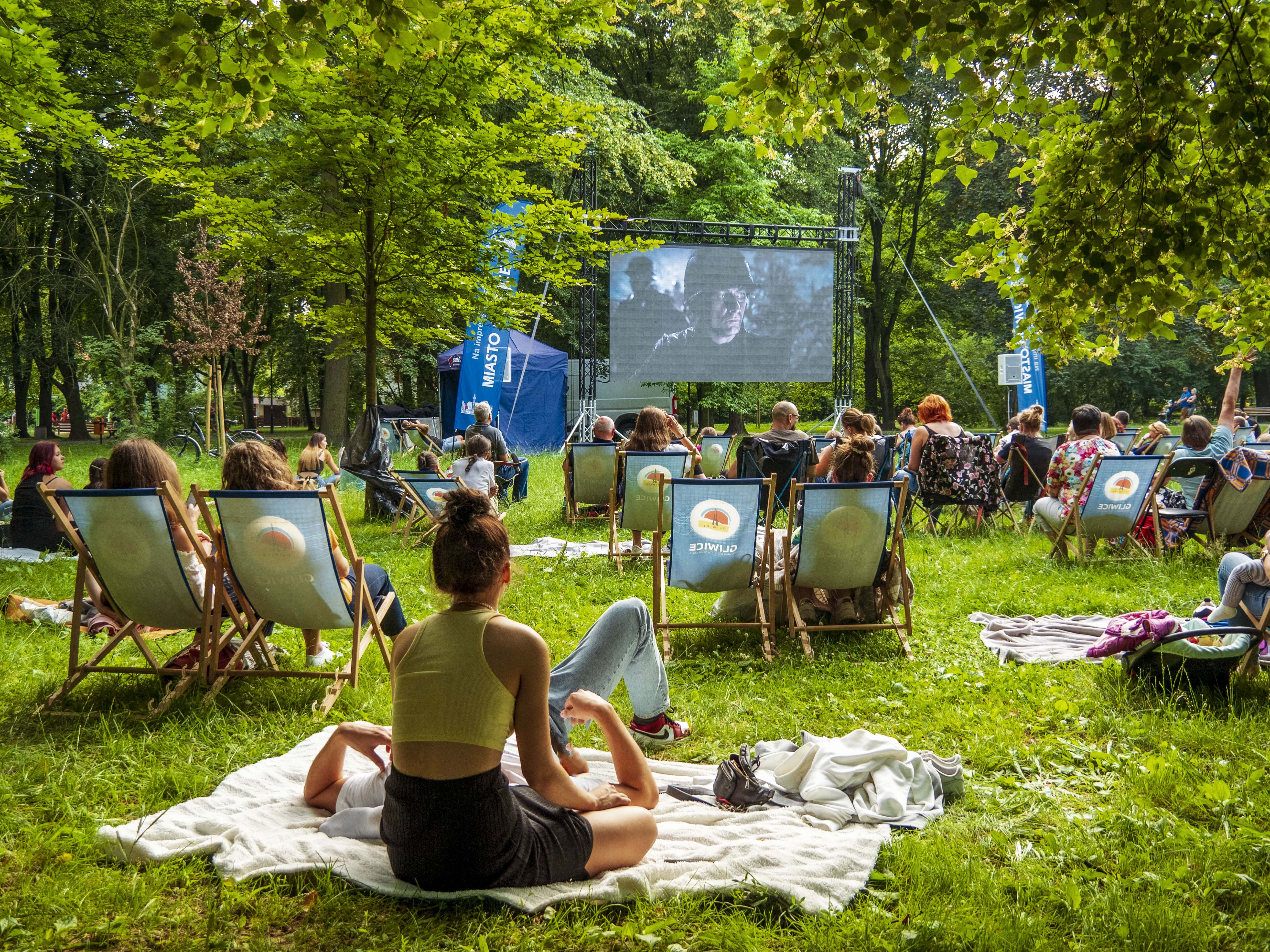 Kino Plenerowe w Łabędach