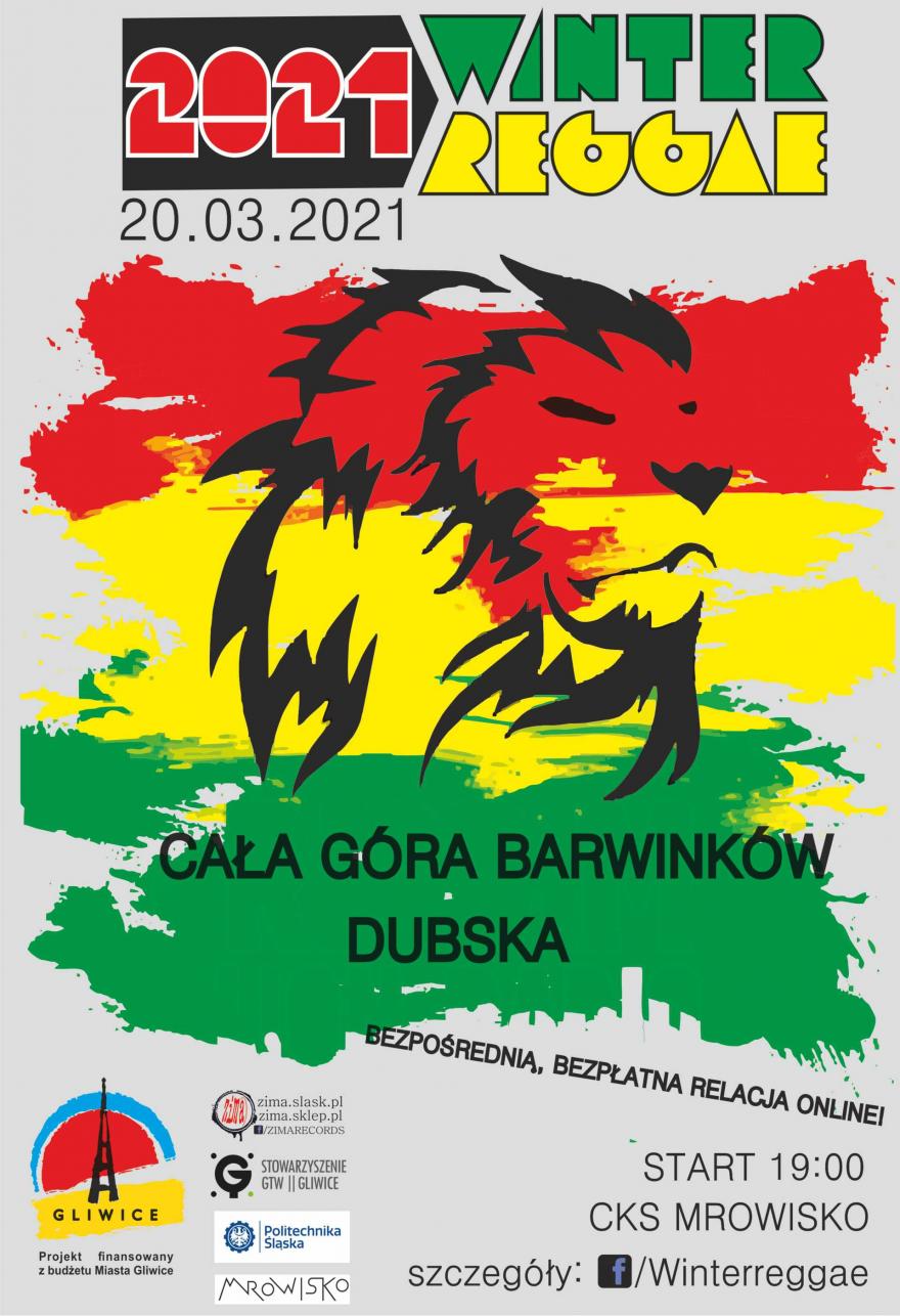 Winter Reggae 2021 online już w sobotę