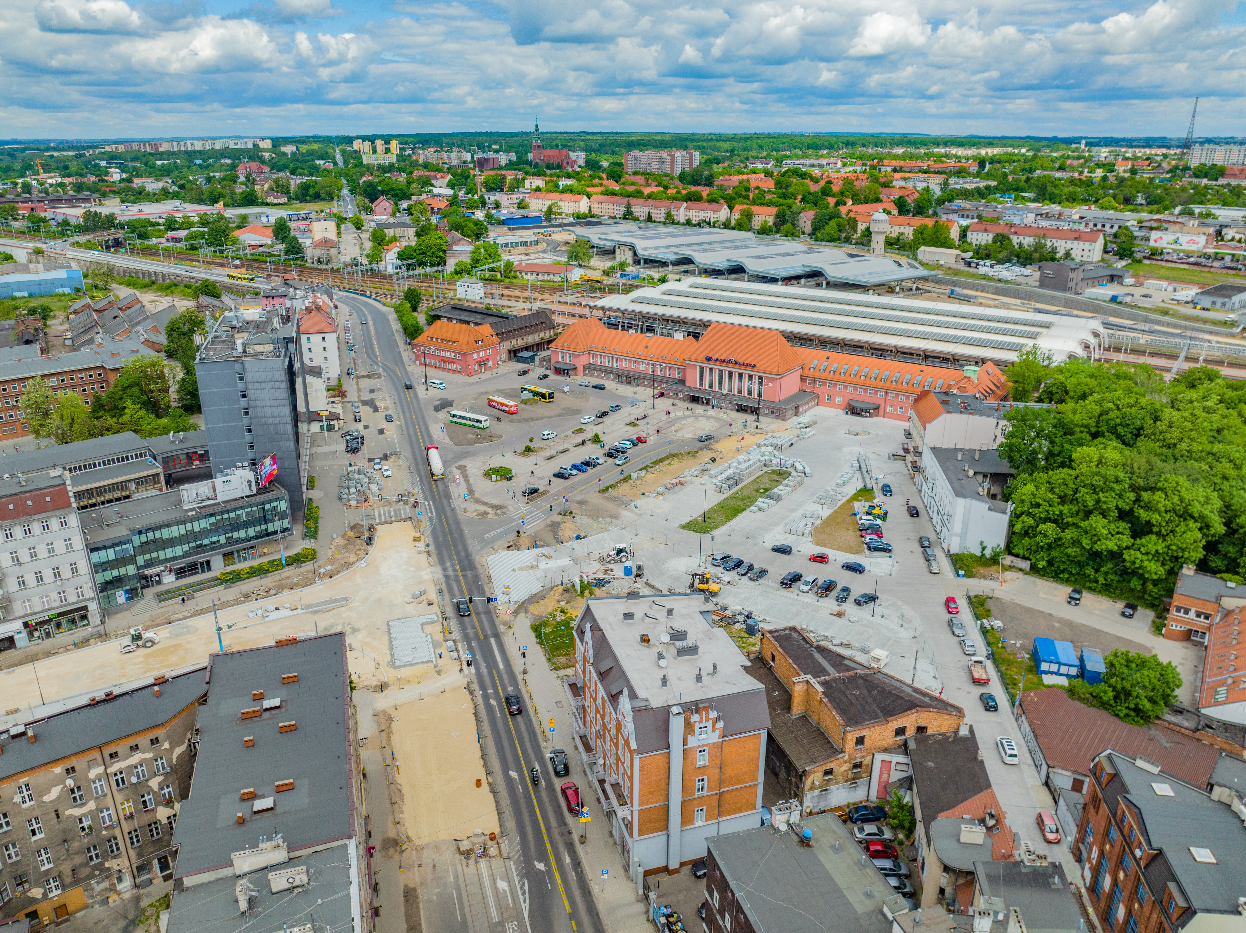 Centrum Przesiadkowe. Od czwartku zmiany przed dworcem PKP