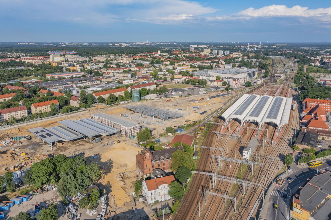 Budowa Centrum Przesiadkowego nie zwalnia tempa