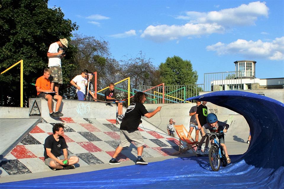 Sierpień w skateparku