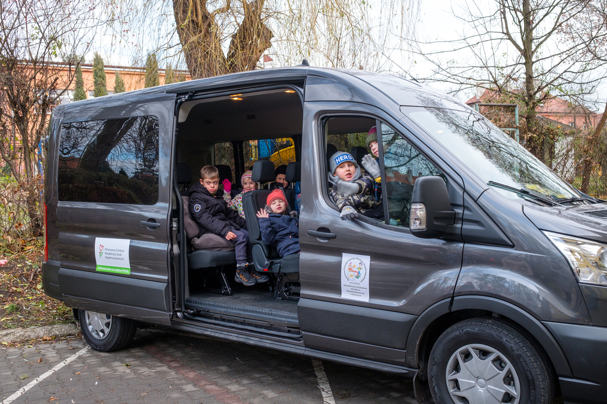 Nowy mikrobus dla przedszkolaków