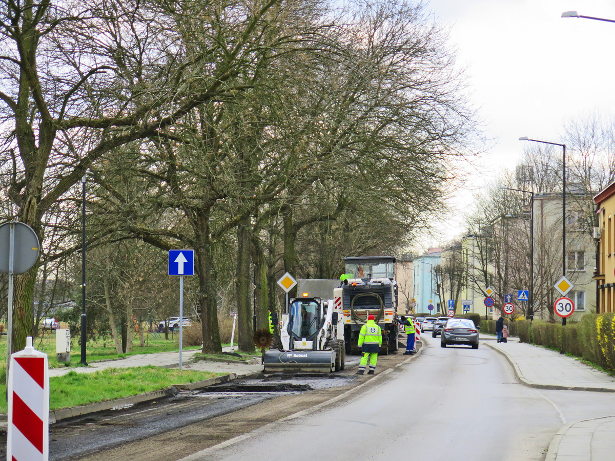 Ruszyły prace na ul. Słowackiego i Rolników