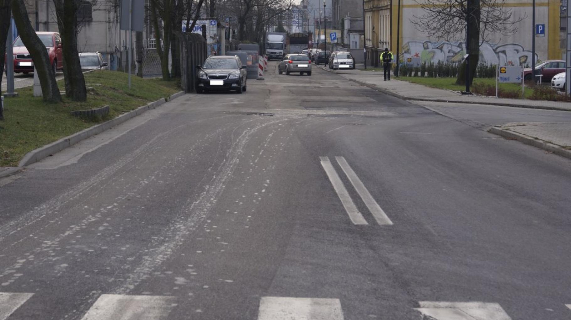 Odcinek ul. Toszeckiej wyłączony z ruchu