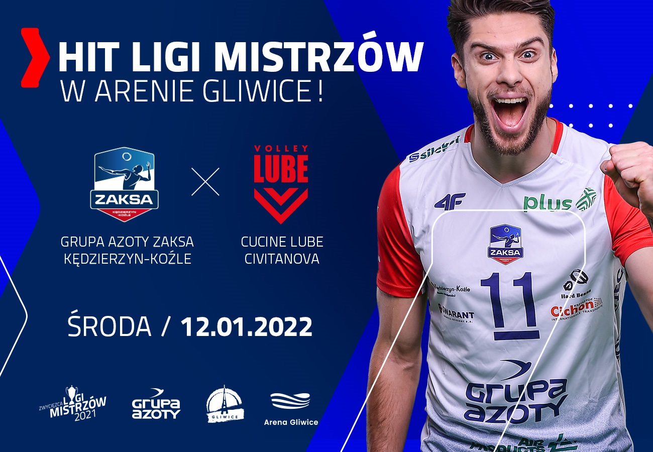 Zwycięzcy Ligi Mistrzów w Arenie Gliwice